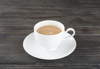 a cup of coffee