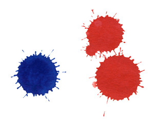 paint splatters