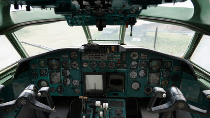Old aircraft panel 