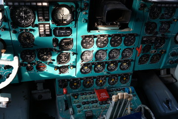 Old aircraft panel 