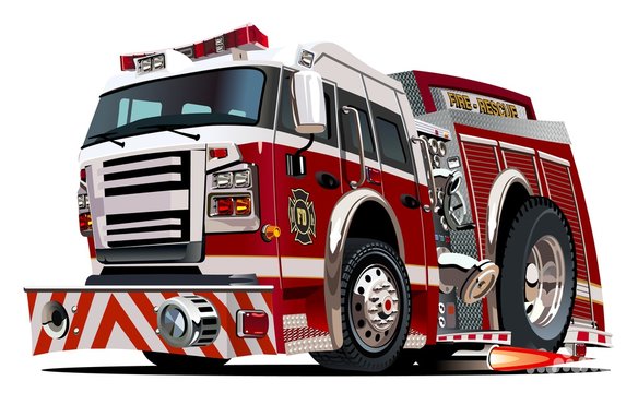 Firetruck Cartoon Images – Browse 6,278 Stock Photos, Vectors, and Video |  Adobe Stock
