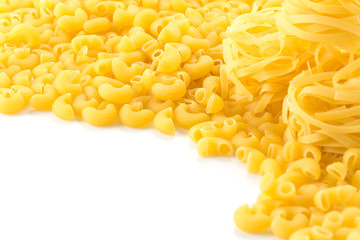 Italian spaghetti pasta dried food