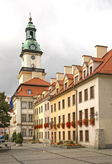 Obraz premium Townhouse in Jelenia Gora. Poland