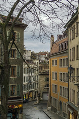 street in Geneva, Switzerland