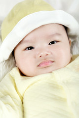 Asian baby boy