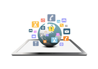 global communication concept