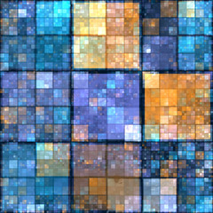 Abstract mosaic background