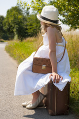 wartendes M&auml;dchen