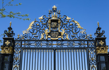 Fototapeta na wymiar Jubilee Gates at Regents Park in London