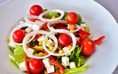 akdeniz salatası yöresel