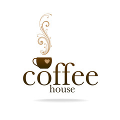 Obraz na płótnie Canvas coffee logo
