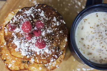 Gluten-free almond fritters