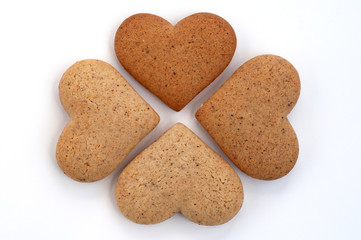Heart cookies