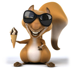 Fun squirrel