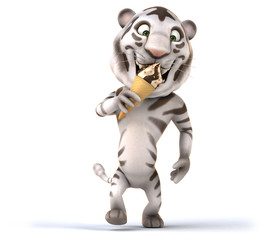 Obraz premium Fun tiger