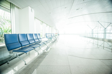 Airport waiting area