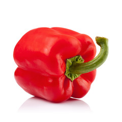 sweet pepper isolated on white background
