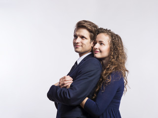 Beautiful young couple