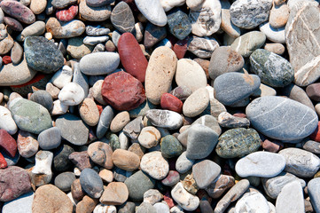 beach rock stone pebbles