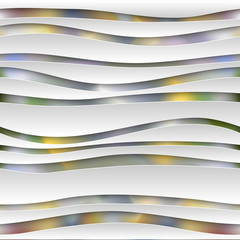 Seamless abstract 3D white spheric background. EPS10