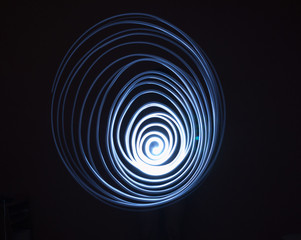 Spiral Painted with Light