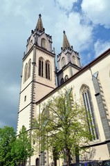 Fototapeta na wymiar St Aegiden Kirche Oschatz