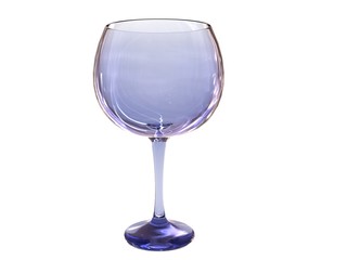 glass render in blue tones