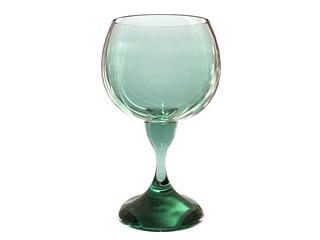 glass render in green tones