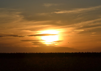 Fototapeta premium Zachód słońca