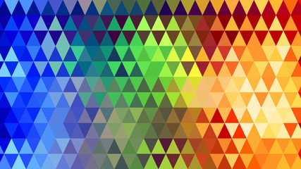 rainbow spectrum triangles geometric background