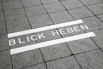 Blick heben