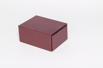 small box on white background