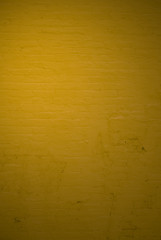 Gelb orange Backsteinwand