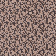 Seamless Damask Wallpaper