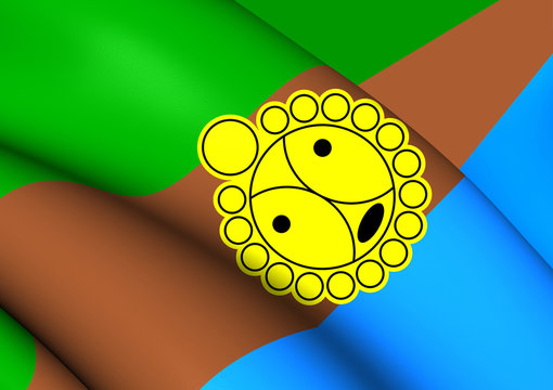 Flag of Utuado, Puerto Rico.