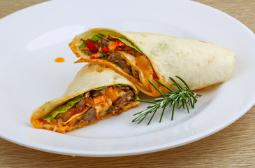 Wrap tortilla