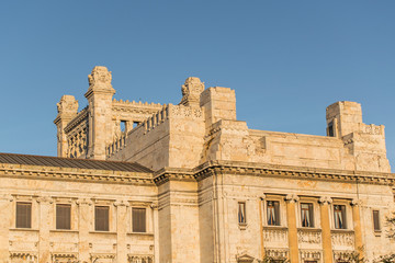 Fototapeta na wymiar Legislative Palace of Uruguay in Montevideo