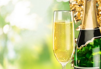 New Year's Eve, Champagne, Celebration.