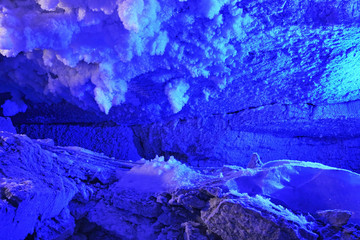 Kungur Ice Cave. Perm Krai. Russia