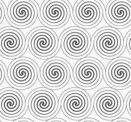 Gray merging Archimedean spirals