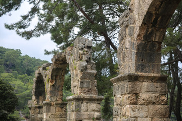 Naklejka premium Phaselis ruins in Turkey