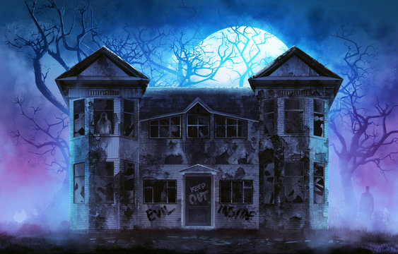 Haunted House (Profile Background) 