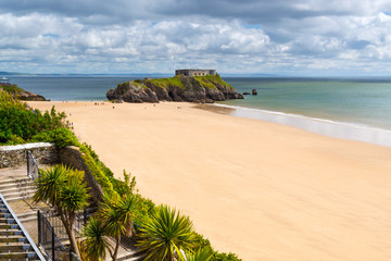 Tenby Beach Wales UK