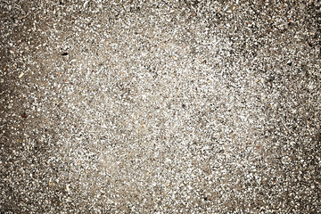 Gray tiny sand in a gravel pit texture
