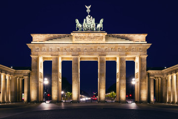 Brandenburger Tor in der Nacht © mariusklemm