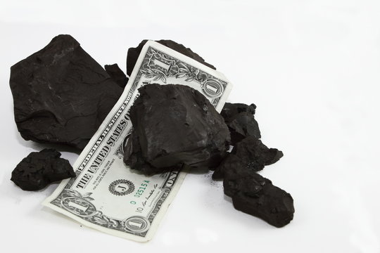 Currency And Coal Chunks