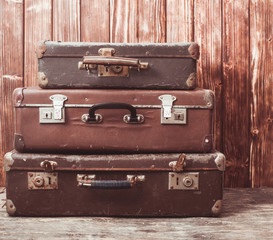 Vintage suitcases