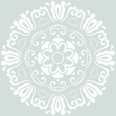 Orient Abstract Vector Pattern