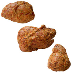 Meat fried is fresher the juicy.