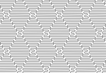 Perforated wavy rhombuses